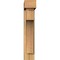 Ekena Millwork Westlake Block Rough Sawn Bracket w/ Offset Brace, Western Red Cedar, 6"W x 20"D x 32"H BKT0604X20X32WTL05RWR - alternate 2